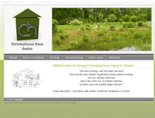 Tablet Screenshot of hospiz-goslar.de